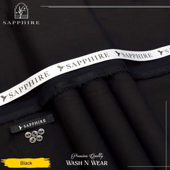 SAPPHIRE WASH-N WEAR | UNSTITCHED KAMEEZ SHALWAR FABRIC