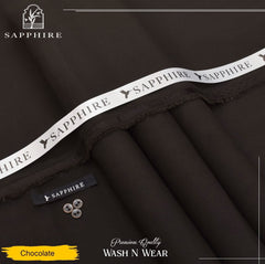 SAPPHIRE WASH-N WEAR | UNSTITCHED KAMEEZ SHALWAR FABRIC