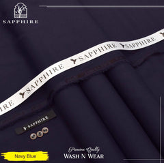 SAPPHIRE WASH-N WEAR | UNSTITCHED KAMEEZ SHALWAR FABRIC