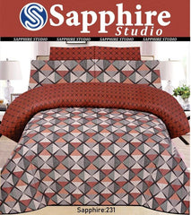 Premium 6 Pcs Comforter Set Design-231