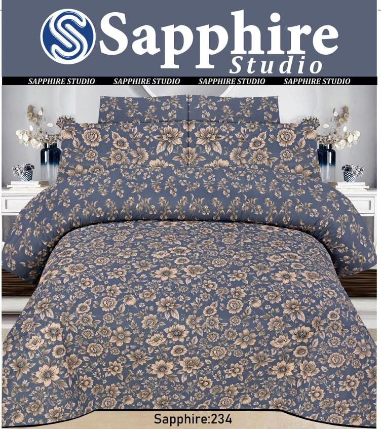 Premium 6 Pcs Comforter Set Design-234