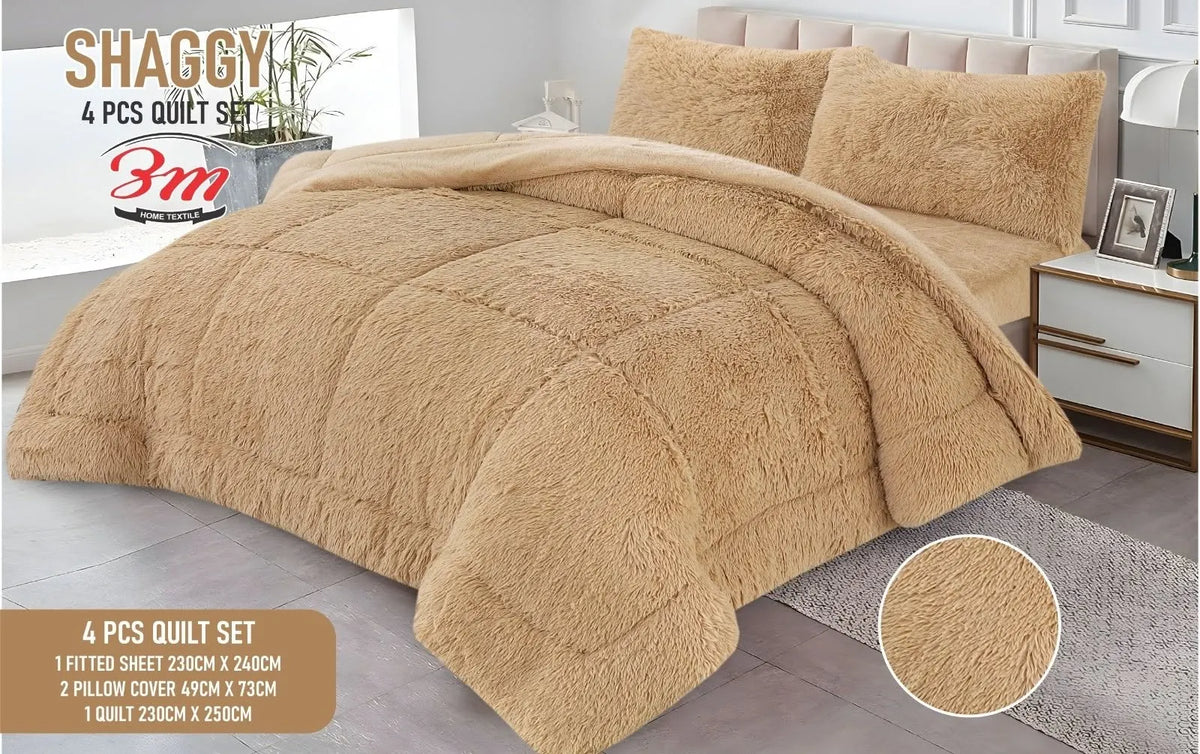 Shaggy 4PC Razai set