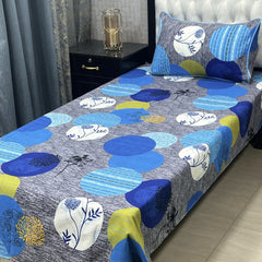 Single Pair Bed Sheet Set Design-100041