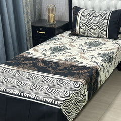Single Pair Bed Sheet Set Design-100040