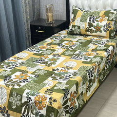 Single Pair Bed Sheet Set Design-100039