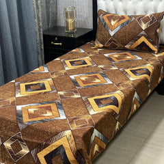 Single Pair Bed Sheet Set Design-100038
