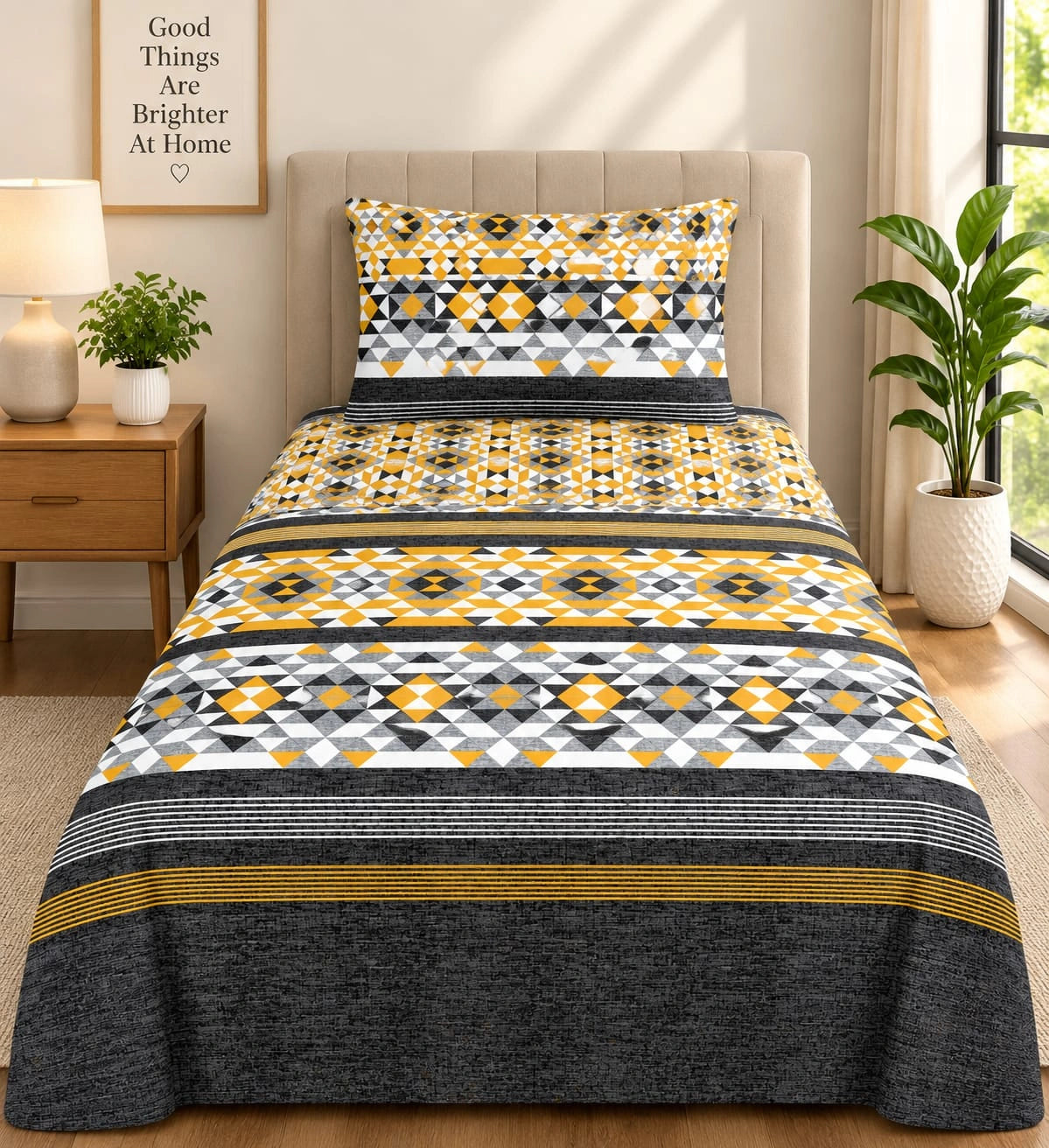 Single Bed Sheet Pair (Set)