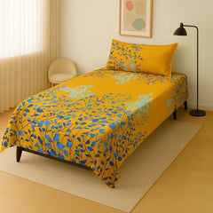 Single Pair Bed Sheet Set Design-100042