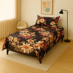 Single Pair Bed Sheet Set Design-100043