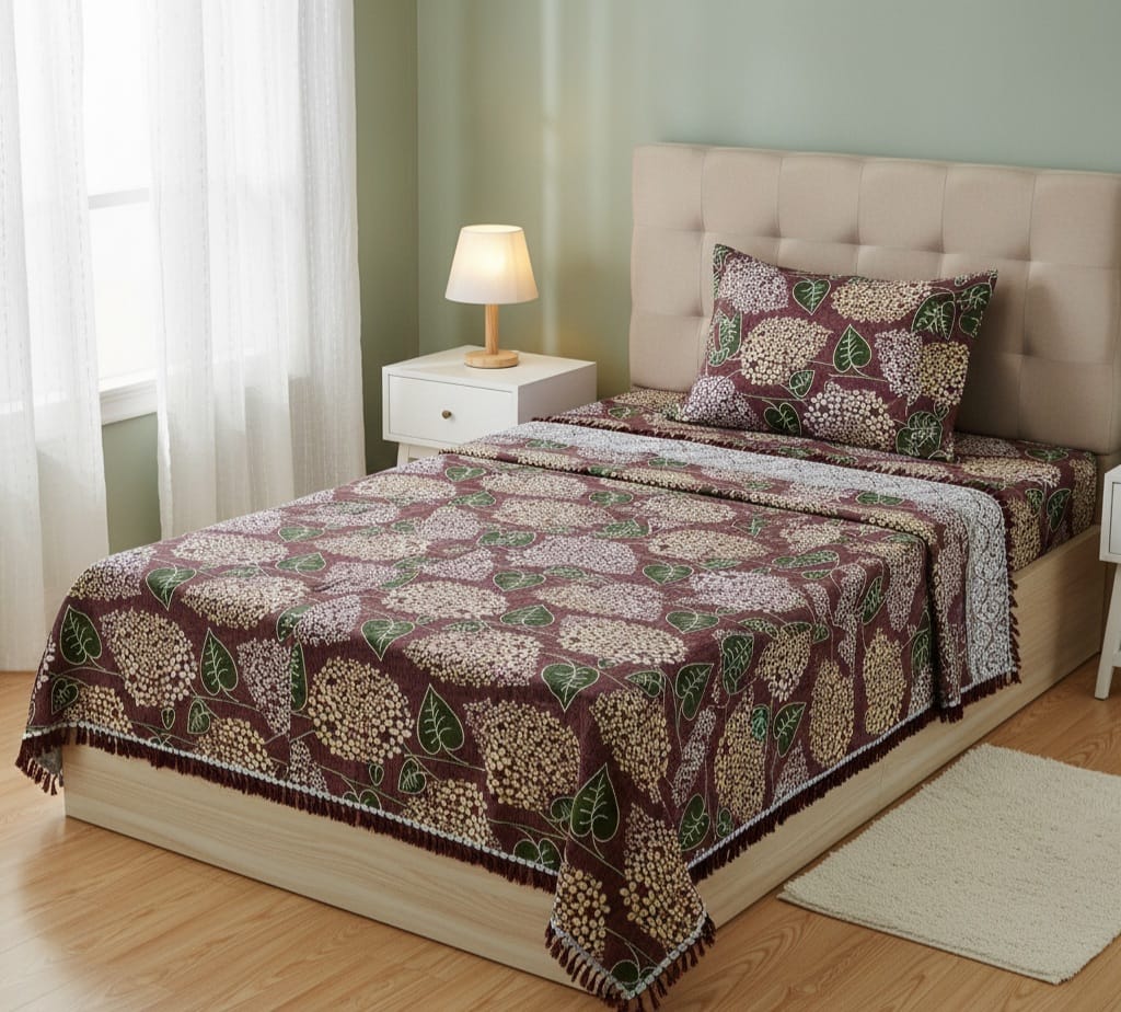 Single Pair Multani Gultex Bed Sheet