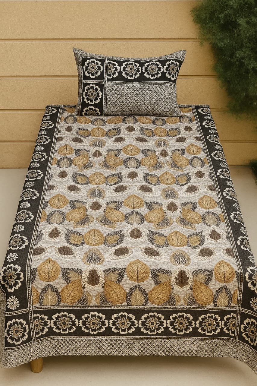 Single Pair Multani Gultex Bed Sheet