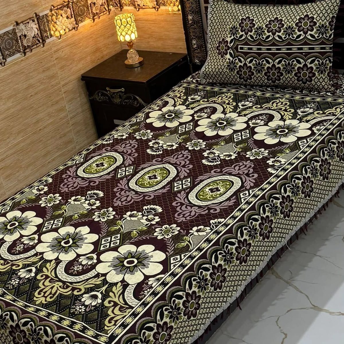 Single Pair Multani Gultex Bed Sheet