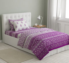 Single Pair Cotton Zeen Duck Bed Sheet Set