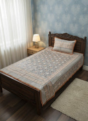 Single Pair Multani Gultex Bed Sheet