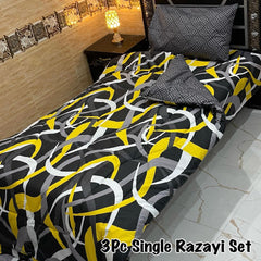 3PC Vicky Razai Set Single Bed-SRS-12