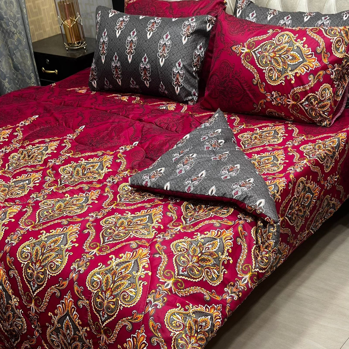 6 Pcs Vicky Razai Set | Double Bed | King Size | VRSD-20020