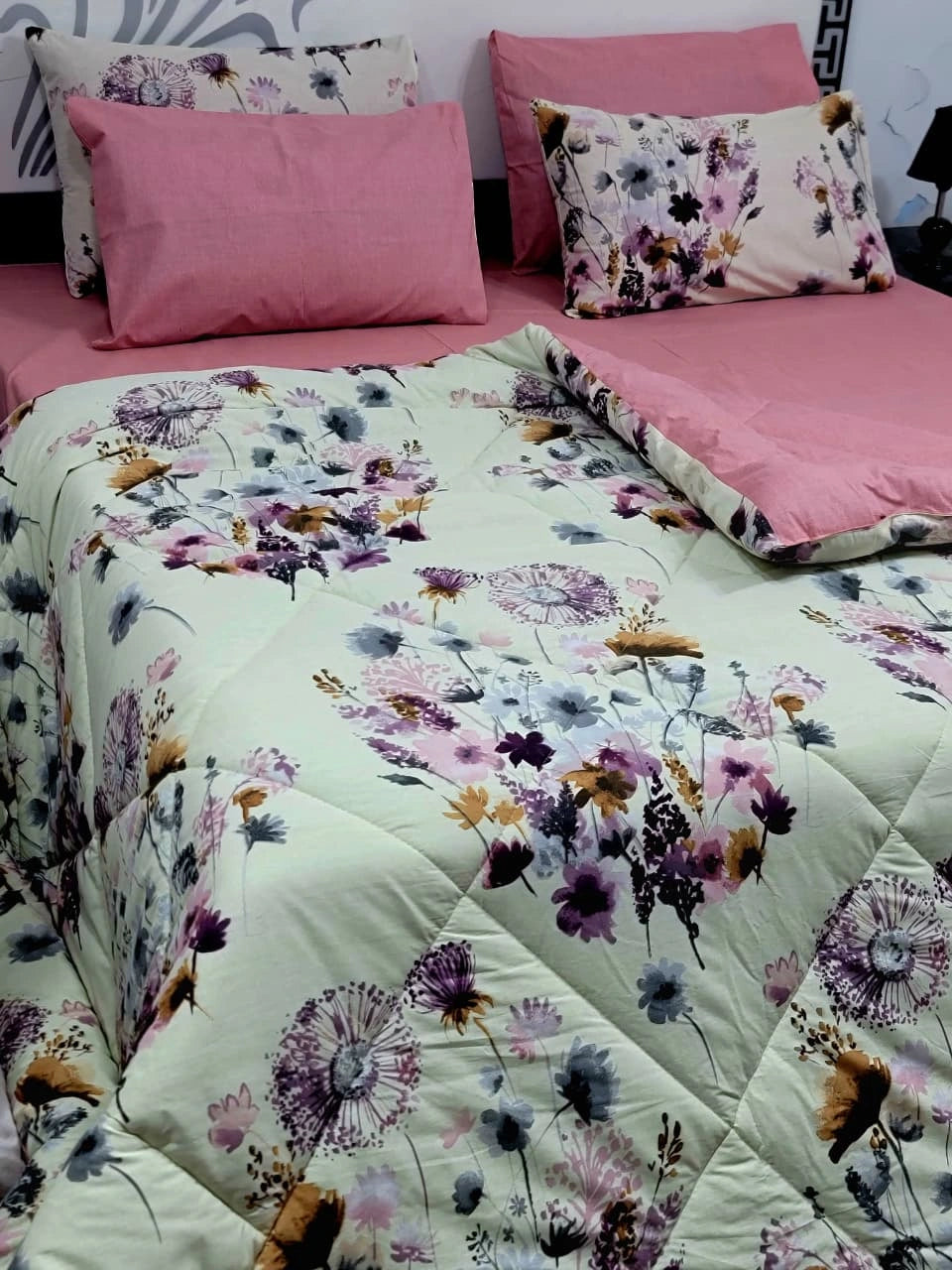 6 Pcs Vicky Razai Set | Double Bed | King Size | VRSD-20022