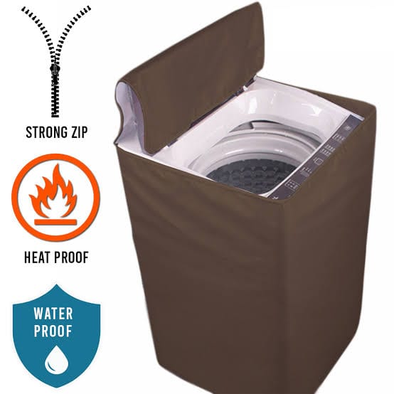 Washing Machine Cover-Top Loader-Brown