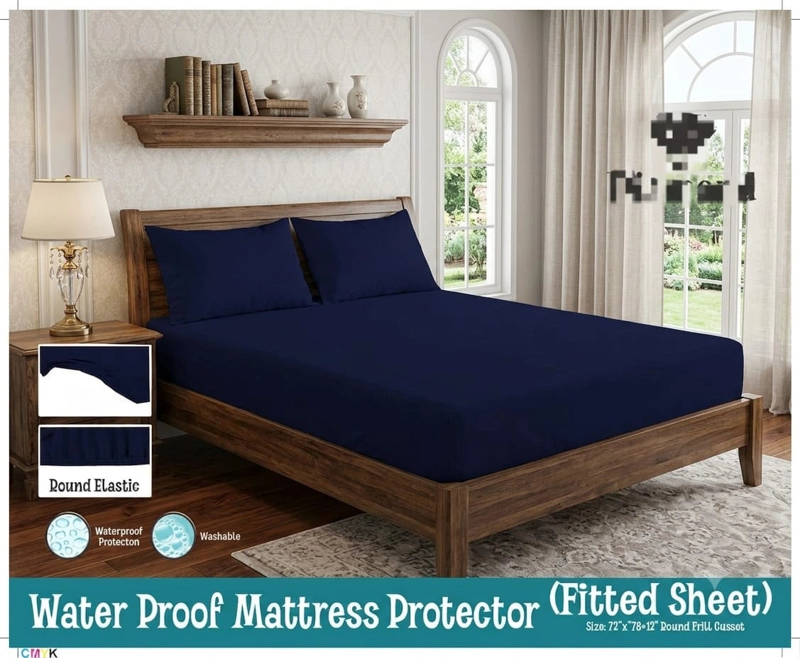 Waterproof Fitted Mattress Protectors – King Size 617