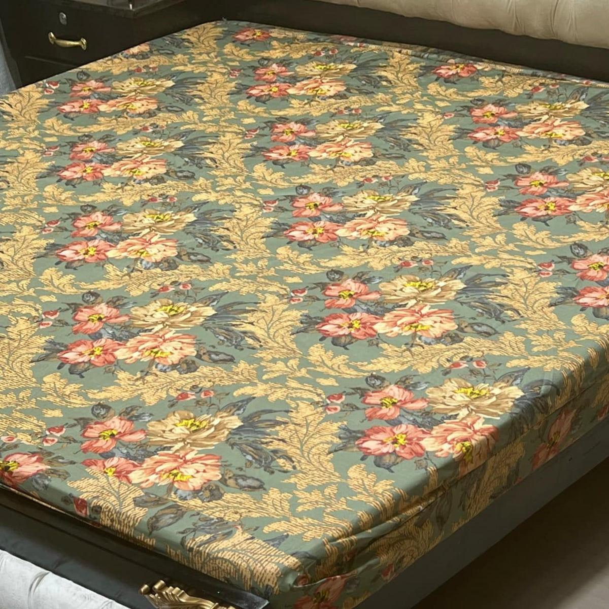 Waterproof Mattress Cover Printed King Size Design-606