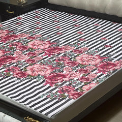Waterproof Mattress Cover Printed King Size Design-609