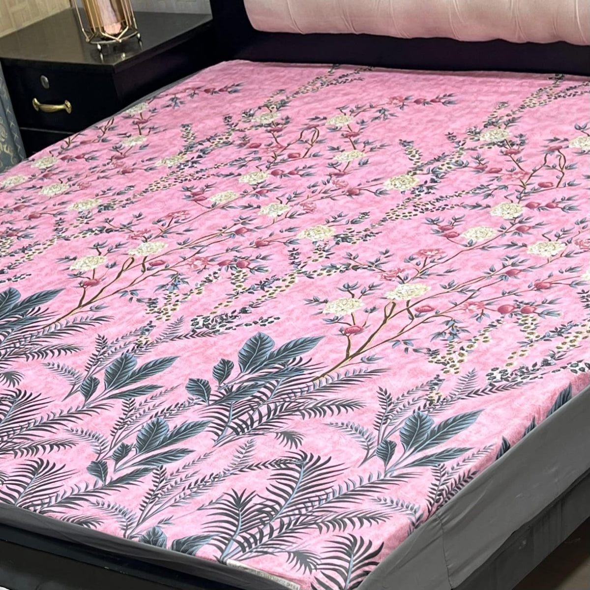 Waterproof Mattress Cover Printed King Size Design-625