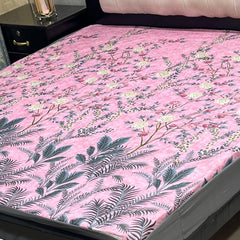 Waterproof Mattress Cover Printed King Size Design-625