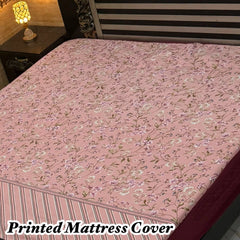 Waterproof Mattress Cover Printed King Size