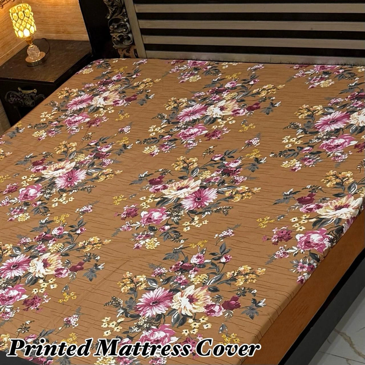 Waterproof Mattress Cover Printed King Size