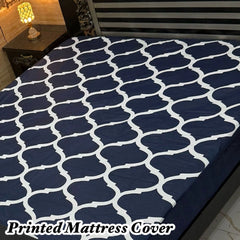 Waterproof Mattress Cover Printed King Size