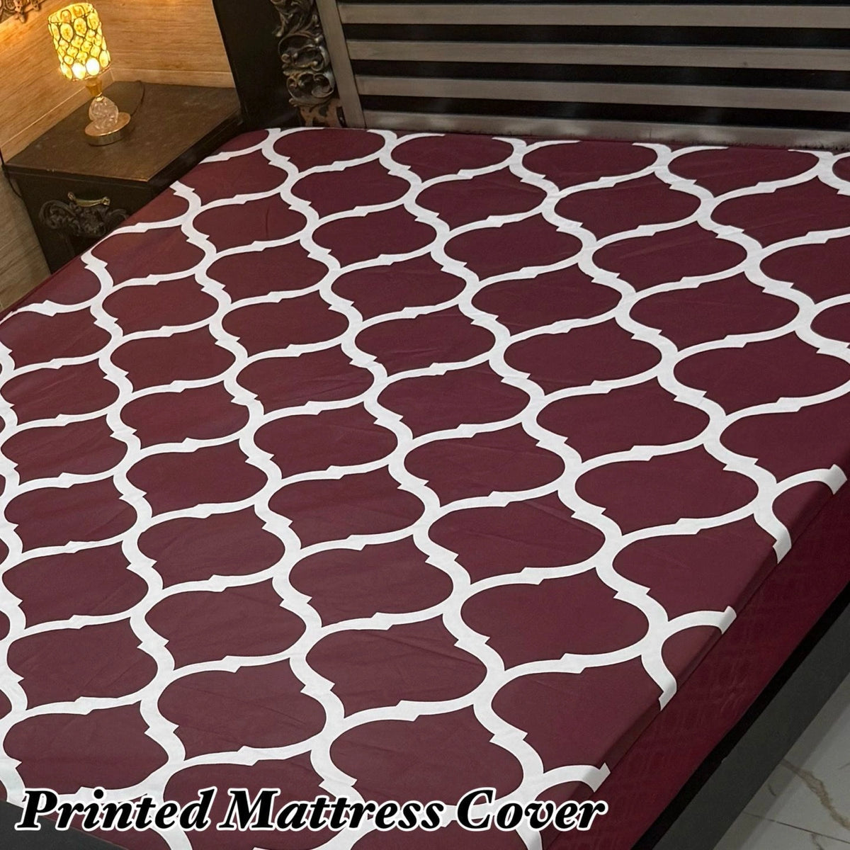 Waterproof Mattress Cover Printed King Size