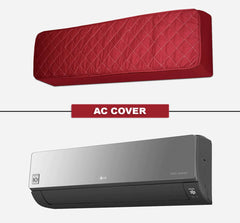 Split AC Cover Maroon-10