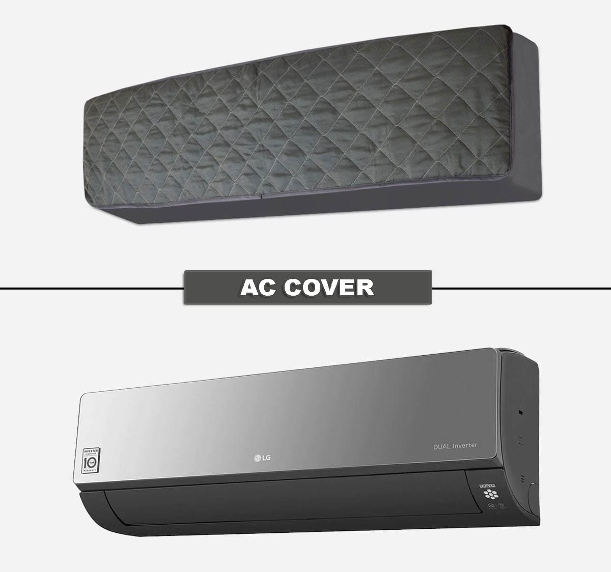 Split AC Cover Grey-11