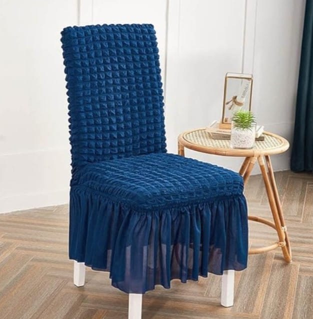 Chair Covers Turkish Style With For Dinning/Office - Blue