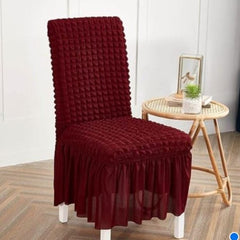 Chair Covers Turkish Style With For Dinning/Office - Maroon