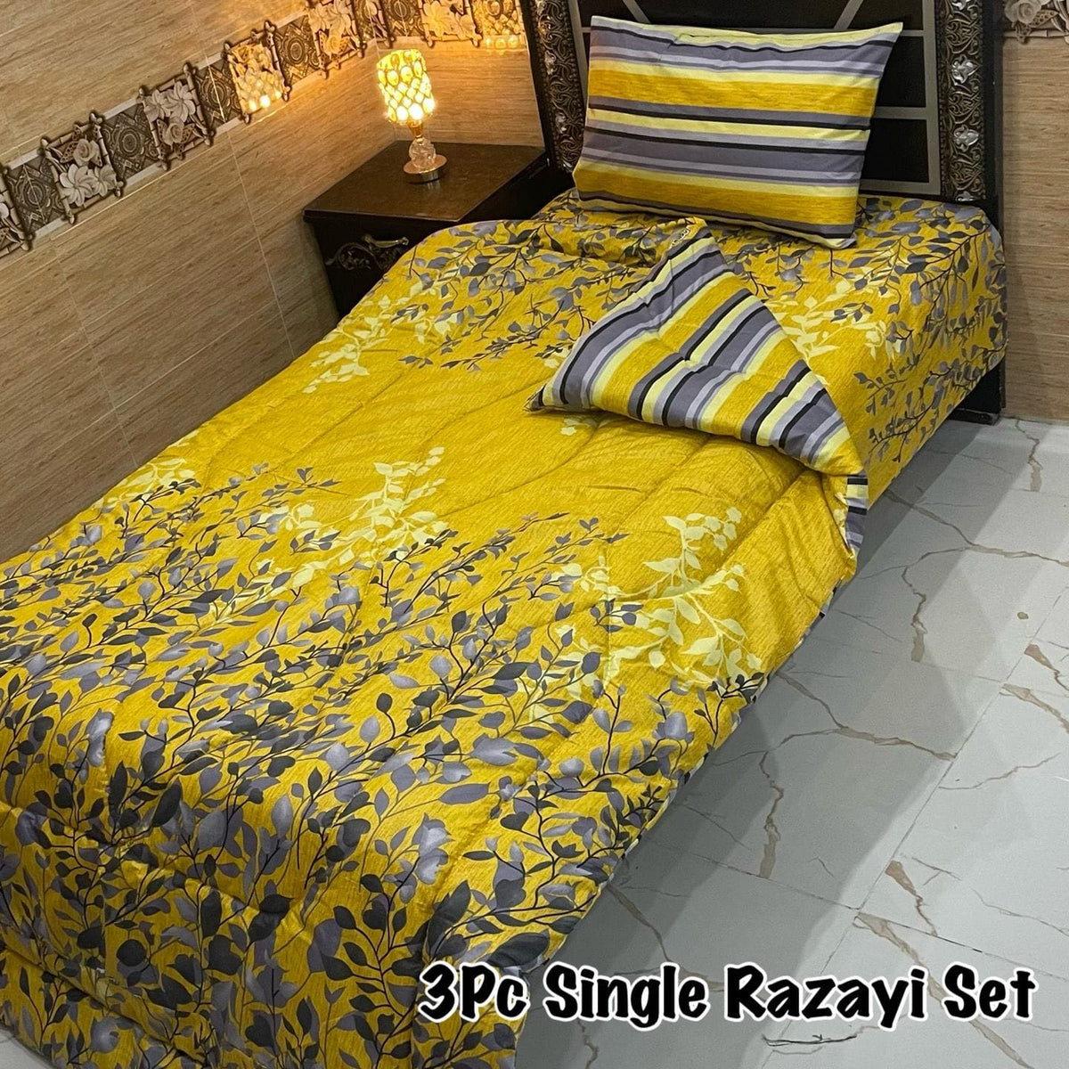 3PC Vicky Razai Set Single Bed-SRS-13