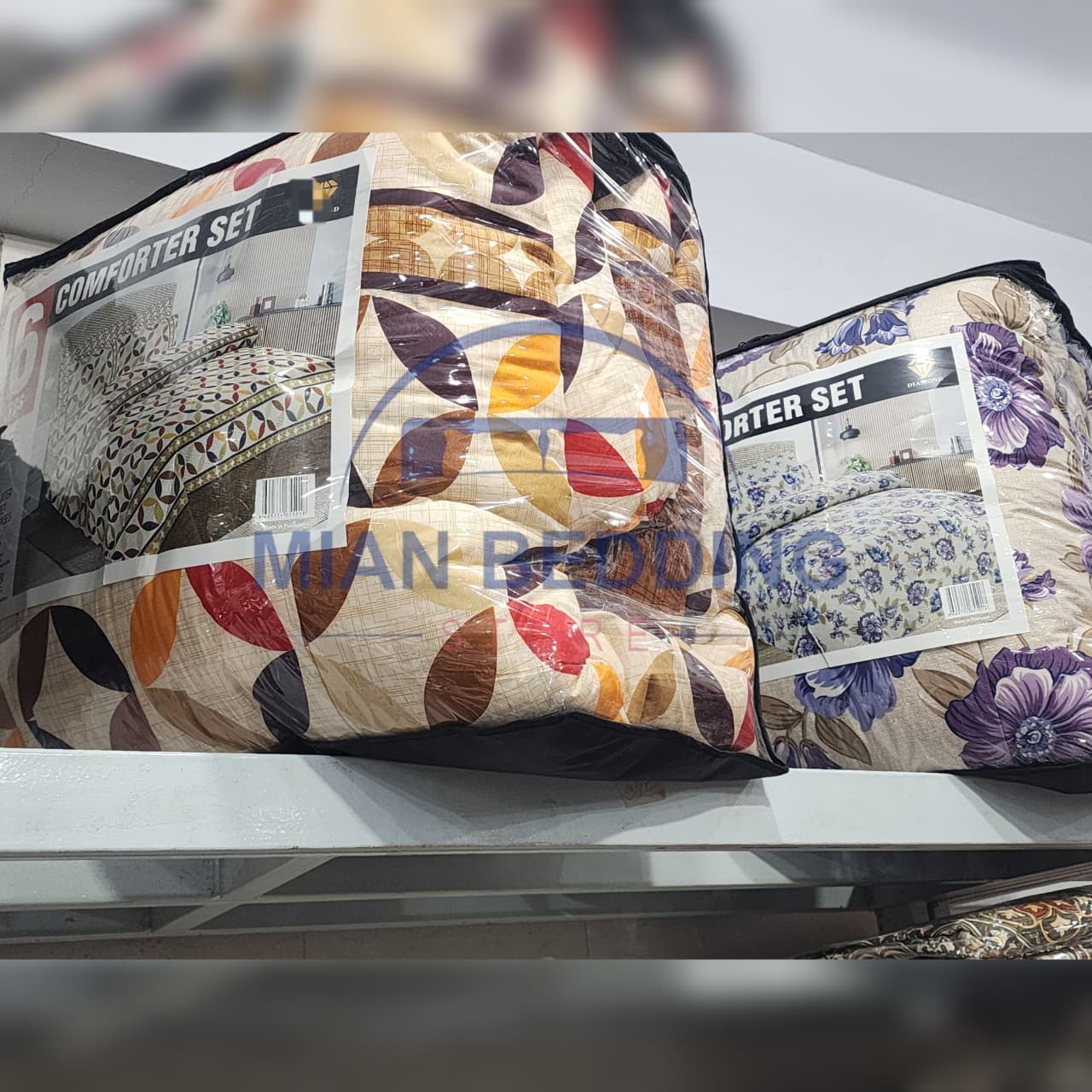 6 PCs Winter Comforter Set (Heavy Filling)