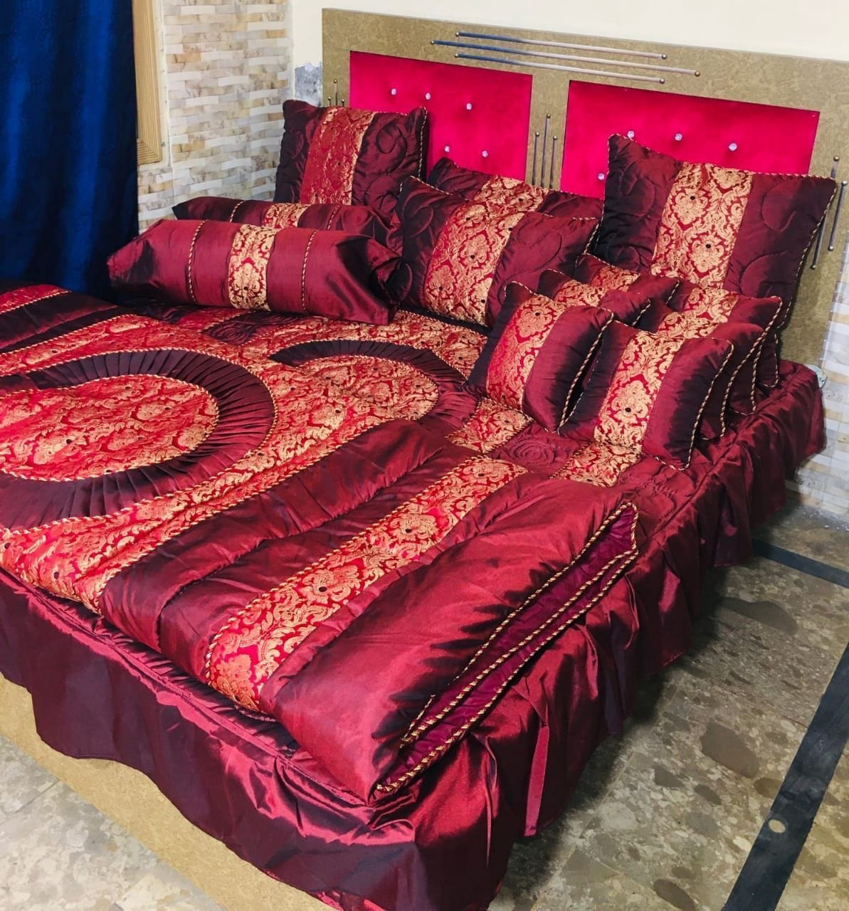 14 PCS FANCY BRIDAL RAZAI SET