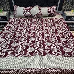 Jacquard Velvet Bed Sheet-4PCS