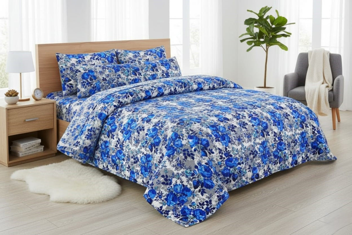 Luxury 7 Piece Bed spread Set Design-1167