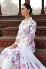 3 PIECE UNSTITCHED LAWN SUIT SUMMER COLLECTION 2025 (BAREEZE LAWN)