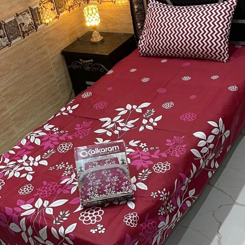 Single Bed Sheet Pair (Set) | Soft,Comfortable,and Stylish