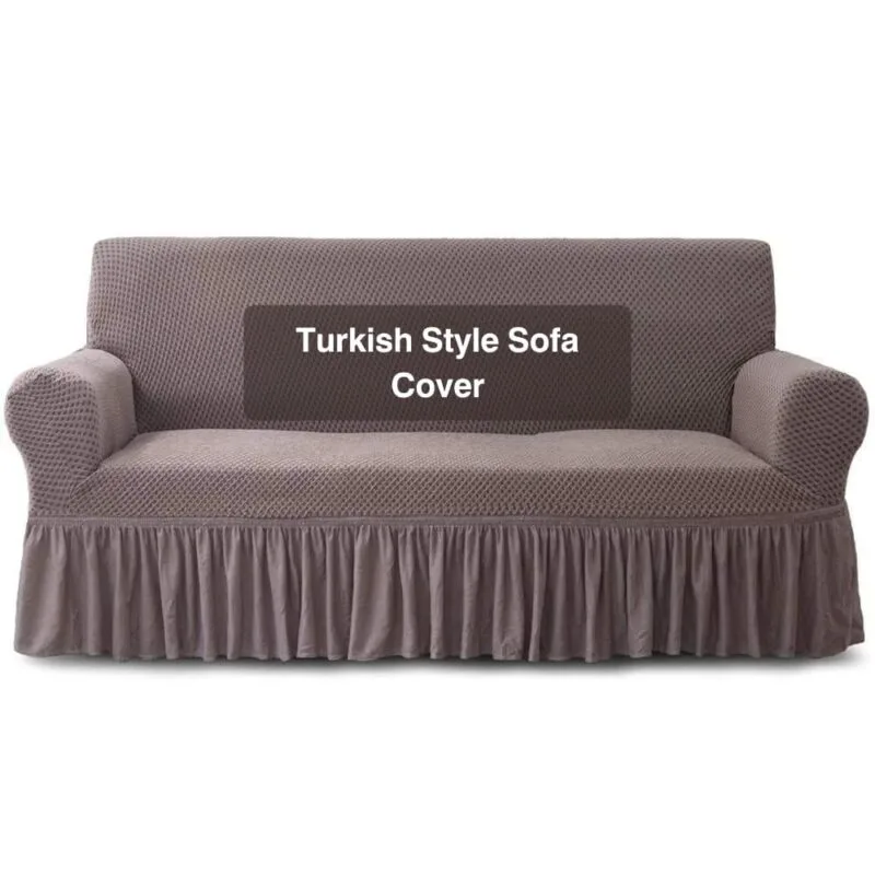 Turkish Style Sofa cover set (Mouse color)