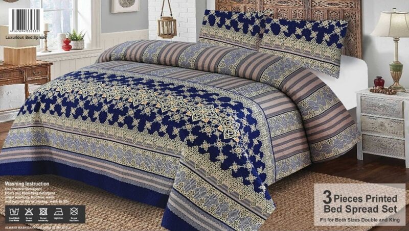 Prinred BedSpread 3Pcs