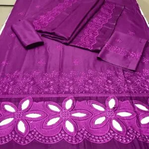 Tawakkal 3pc Boring Embroidery Dhanak Collection