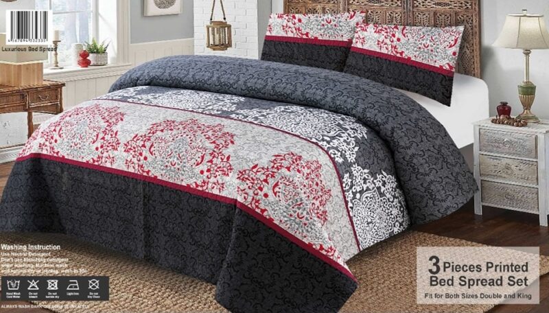 Prinred BedSpread 3Pcs