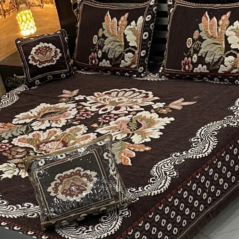 Jacquard Velvet Bed Sheet-4PCS