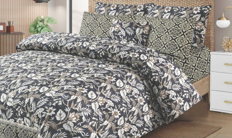 Luxury 7 Piece Bed spread Set | Comforter Set