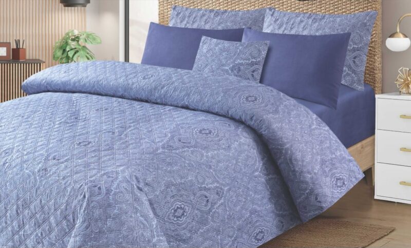 Luxury 7 Piece Bed spread Set | Comforter Set