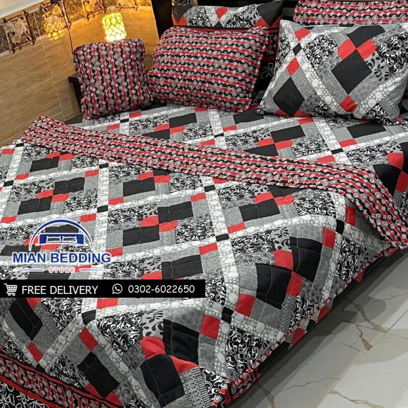 7 Pcs Comforter Set